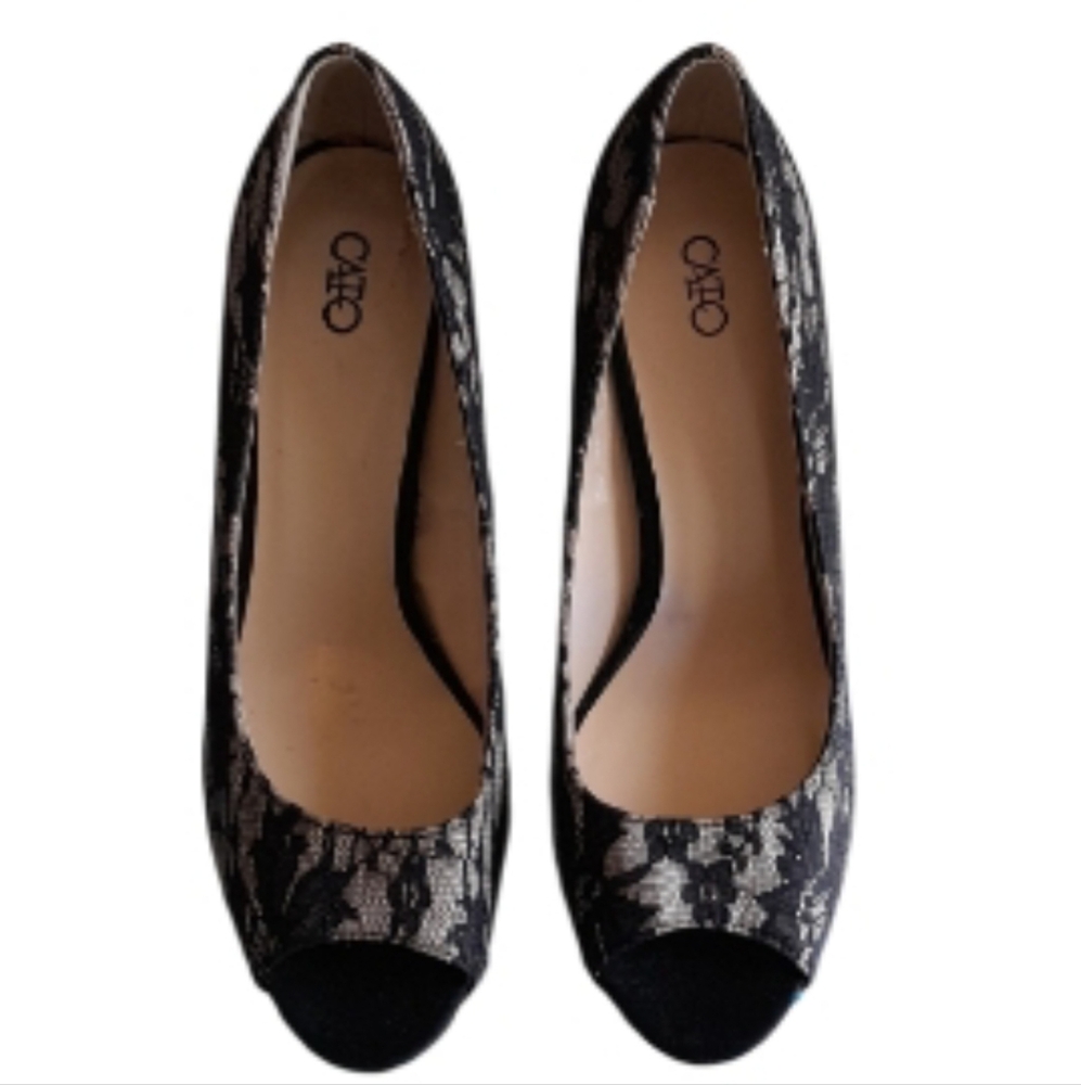 Vintage Cato Lace Heels